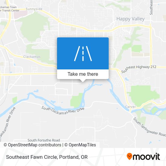 Southeast Fawn Circle map