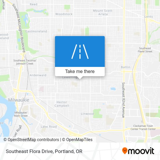 Mapa de Southeast Flora Drive