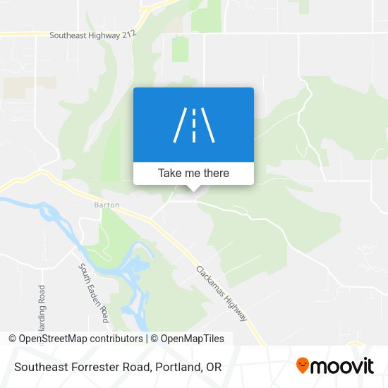 Southeast Forrester Road map