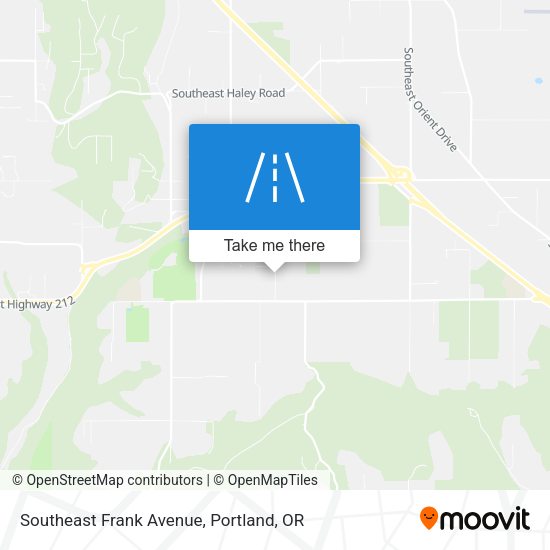 Mapa de Southeast Frank Avenue