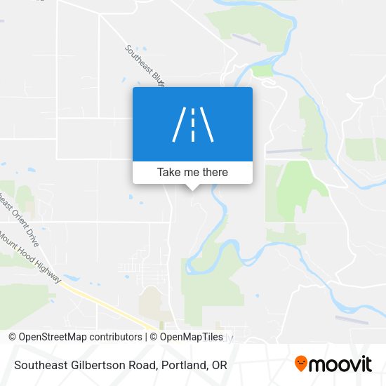 Mapa de Southeast Gilbertson Road