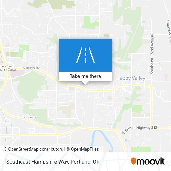 Southeast Hampshire Way map