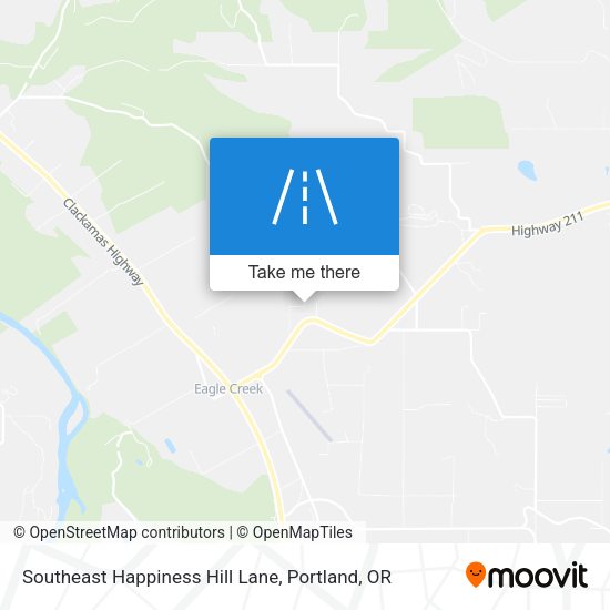 Mapa de Southeast Happiness Hill Lane