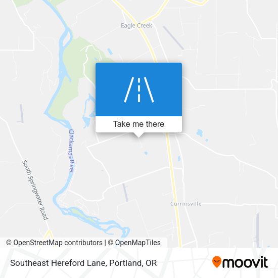 Mapa de Southeast Hereford Lane