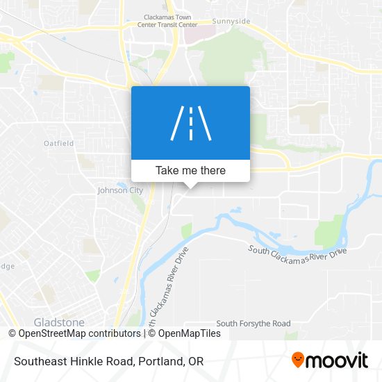 Mapa de Southeast Hinkle Road