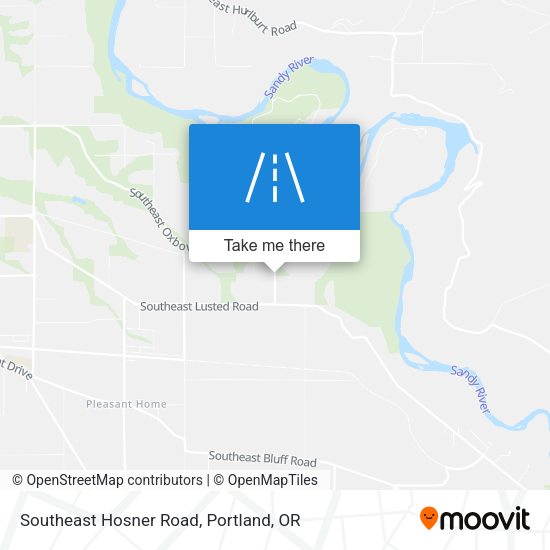Southeast Hosner Road map