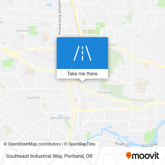 Southeast Industrial Way map