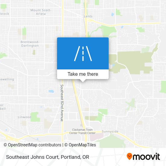 Mapa de Southeast Johns Court