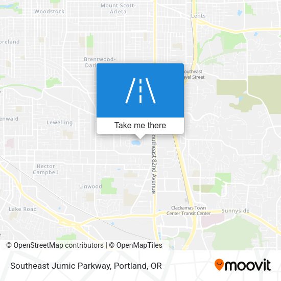 Southeast Jumic Parkway map
