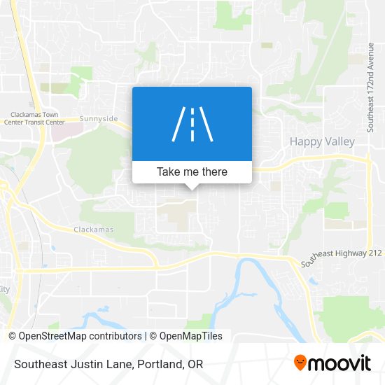 Mapa de Southeast Justin Lane