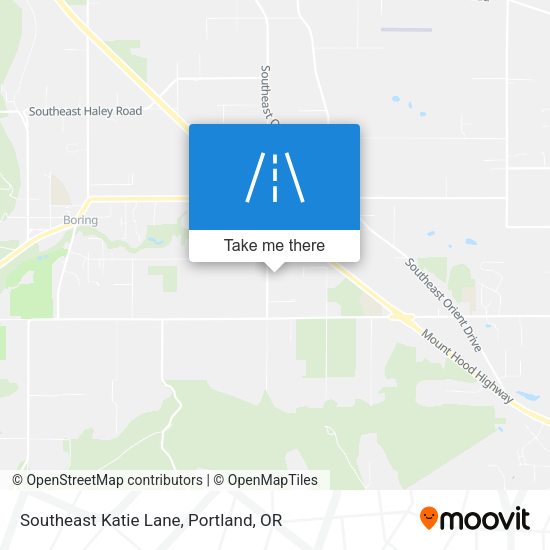 Southeast Katie Lane map