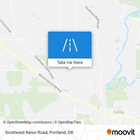 Mapa de Southeast Kelso Road