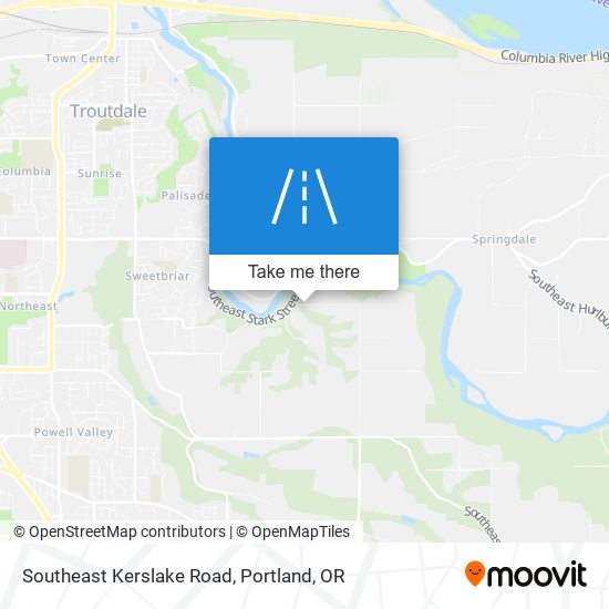 Mapa de Southeast Kerslake Road