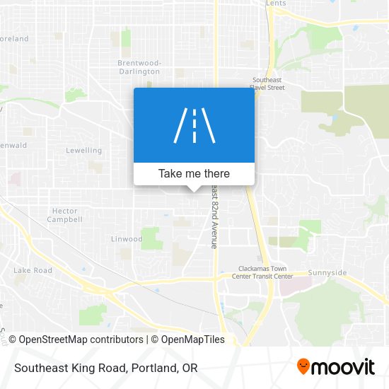 Mapa de Southeast King Road