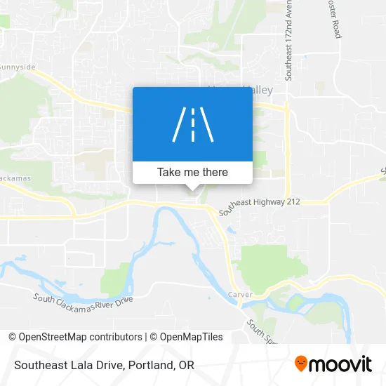 Southeast Lala Drive map