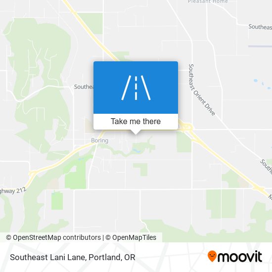 Mapa de Southeast Lani Lane