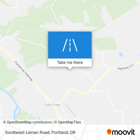 Southeast Leinan Road map