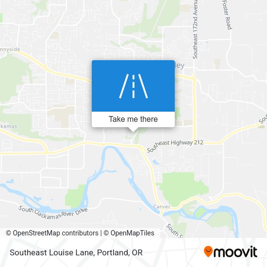 Mapa de Southeast Louise Lane