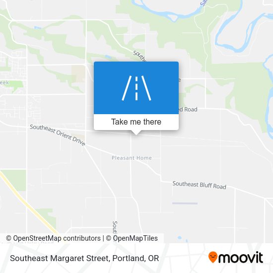 Southeast Margaret Street map