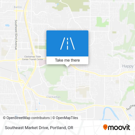 Southeast Market Drive map