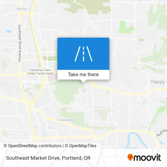 Southeast Market Drive map