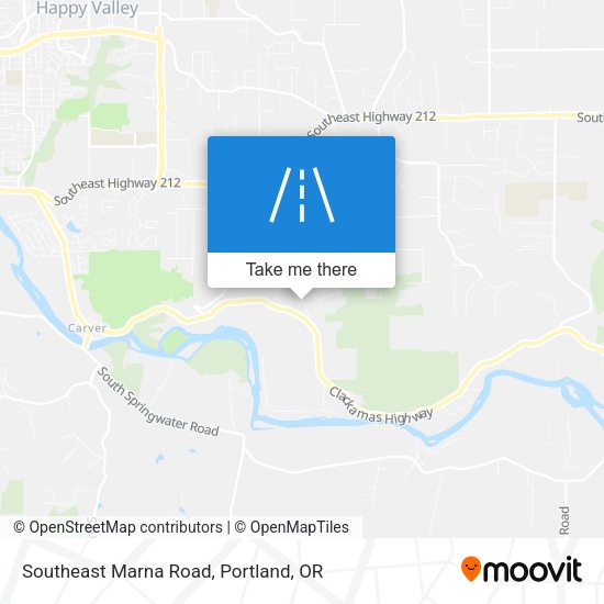 Southeast Marna Road map