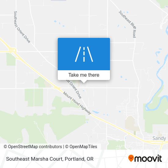 Mapa de Southeast Marsha Court
