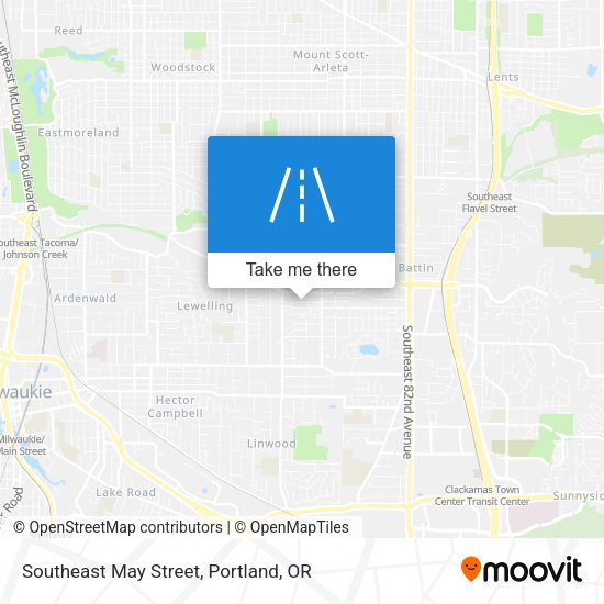 Mapa de Southeast May Street