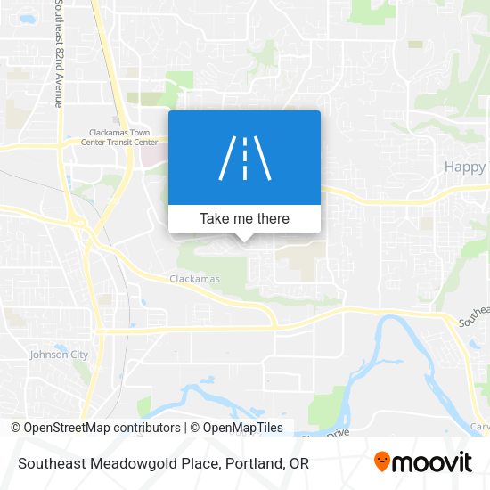 Southeast Meadowgold Place map