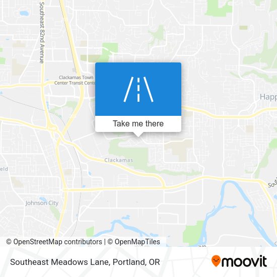 Mapa de Southeast Meadows Lane