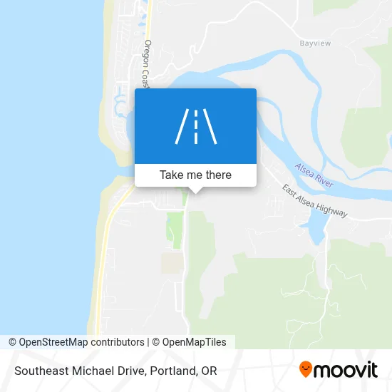 Southeast Michael Drive map