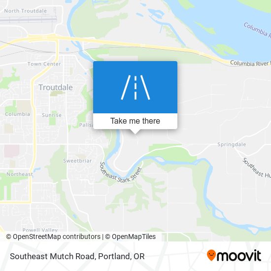 Southeast Mutch Road map
