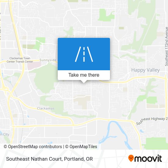 Southeast Nathan Court map