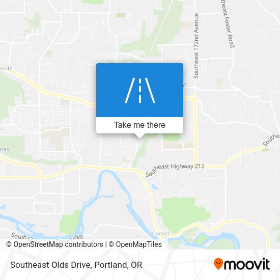 Southeast Olds Drive map