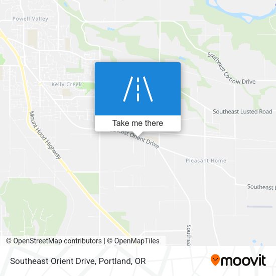 Mapa de Southeast Orient Drive