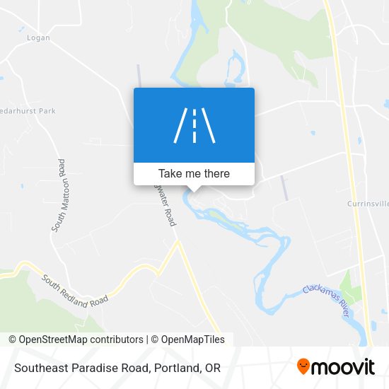 Southeast Paradise Road map