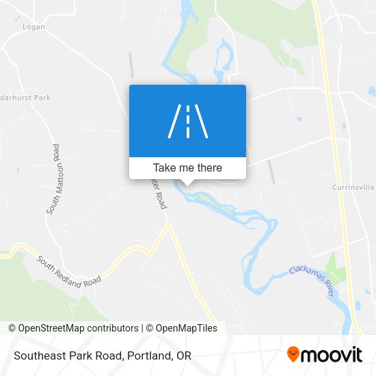Southeast Park Road map