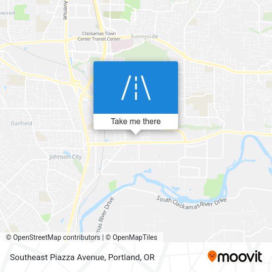 Southeast Piazza Avenue map