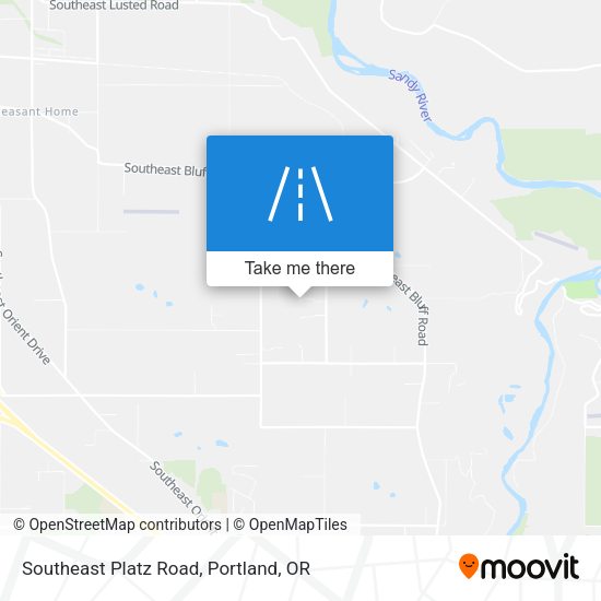 Mapa de Southeast Platz Road