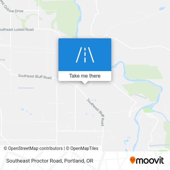Southeast Proctor Road map