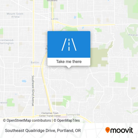 Southeast Quailridge Drive map