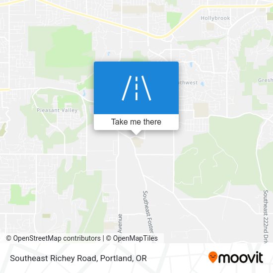 Mapa de Southeast Richey Road