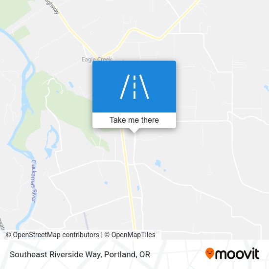 Southeast Riverside Way map