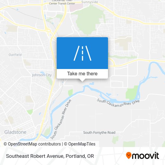 Southeast Robert Avenue map