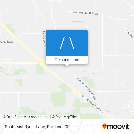 Mapa de Southeast Ryder Lane