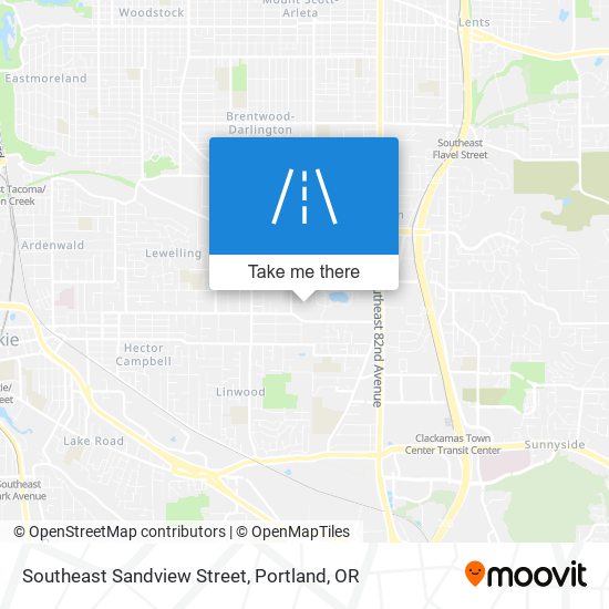 Mapa de Southeast Sandview Street