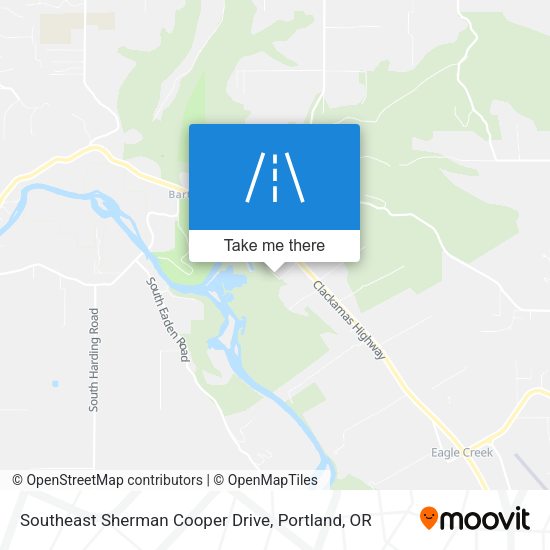 Southeast Sherman Cooper Drive map
