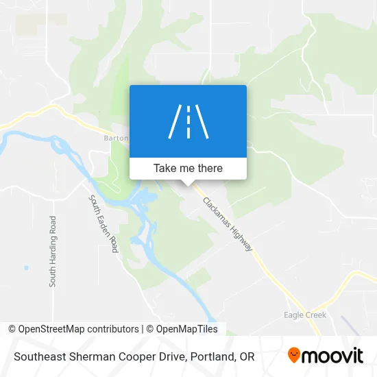 Southeast Sherman Cooper Drive map