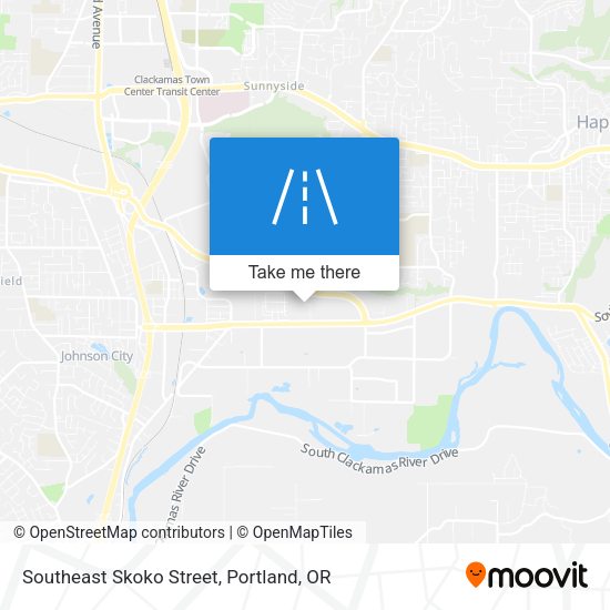 Southeast Skoko Street map