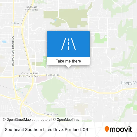 Southeast Southern Lites Drive map